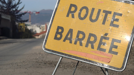 Près de Lyon : une route départementale fermée entre Echalas et Givors suite aux éboulements du 8 mai Près de Lyon : une route départementale fermée entre Echalas et Givors suite aux éboulements du 8 mai