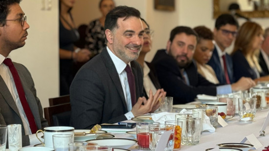 Le ministre Laurent Saint-Martin en déplacement à Lyon ce jeudi