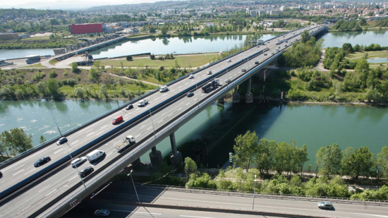 Fermeture de l’A7 au sud de Lyon : les travaux annulés en raison du mauvais temps