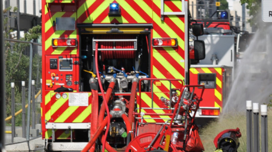 Incendie à Lyon 3e : deux hommes hospitalisés, la ligne C8 déviée