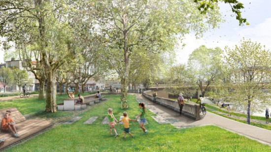 Projet Rive de Saône : la première phase d’aménagement débute à Neuville-sur-Saône