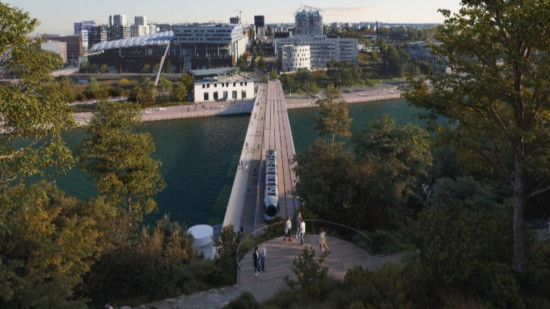Futur TEOL : voici à quoi ressemblera le pont entre Lyon et La Mulatière