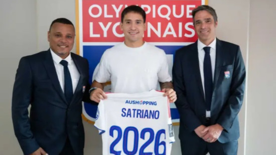 L’attaquant uruguayen Martín Satriano arrive à l'OL sous forme de prêt (officiel)