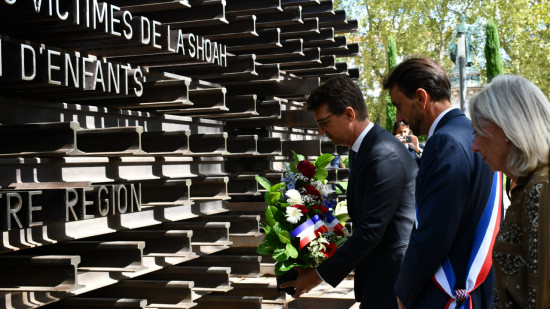 "Aucun acte antisémite ne sera toléré" : l’Etat poursuit son engagement dans la lutte de l’antisémitisme à Lyon