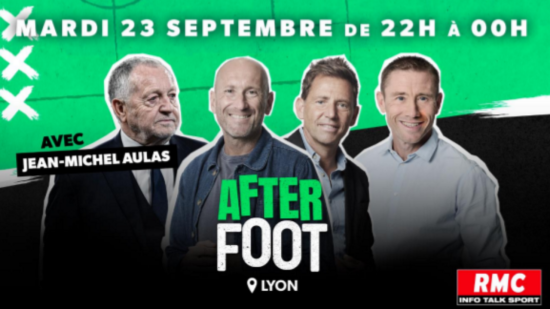 Cette émission mythique de foot fait étape à Lyon Cette émission mythique de foot fait étape à Lyon