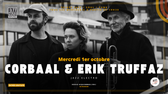 Erik Truffaz et Corbaal en concert à Lyon ce mercredi