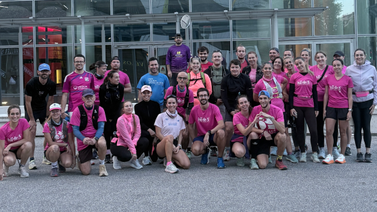 "Les gens ne savaient pas ce qu’on allait dessiner" : un run mystère organisé à Lyon pour Octobre rose
