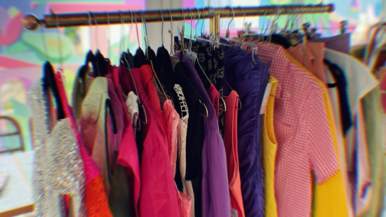 Un boutique éphémère  vintage dédiée à Lady Gaga à l'occasion de ses concerts à Lyon