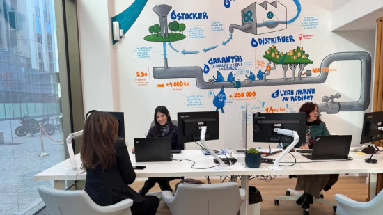 Villeurbanne : l&rsquo;agence Eau du Grand Lyon a d&eacute;m&eacute;nag&eacute; au Carr&eacute; de Soie