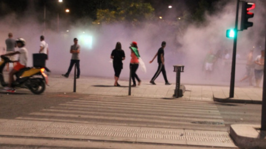 Qualification de l'Alg&eacute;rie : des d&eacute;bordements signal&eacute;s &agrave; la Guilloti&egrave;re &agrave; Lyon, la police intervient