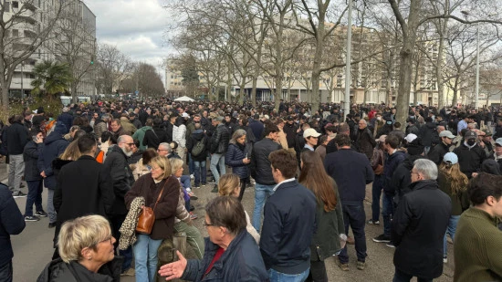 R&eacute;actions, photos, vid&eacute;os : suivez en direct la marche pour Quentin Deranque &agrave; Lyon