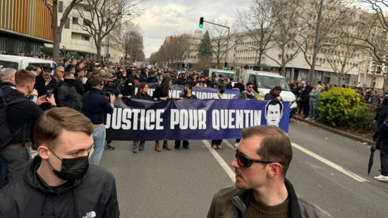 R&eacute;actions, photos, vid&eacute;os : suivez en direct la marche pour Quentin Deranque &agrave; Lyon
