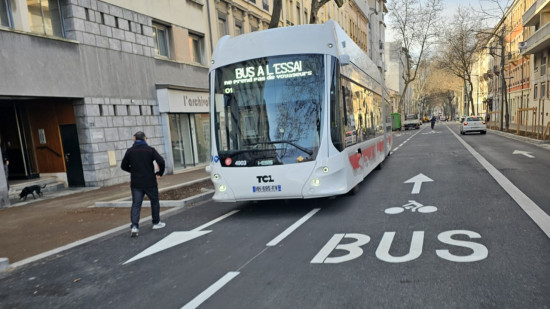 Lyon : le TramBus TB12 entre en service entre Part-Dieu et Montchat