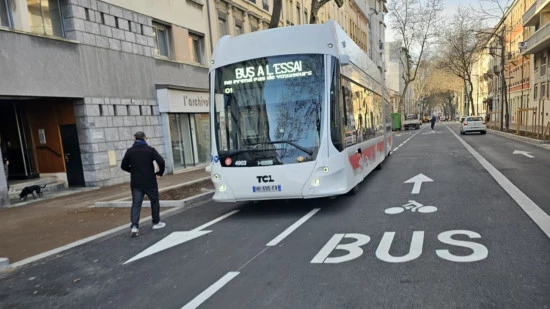 Lyon : le TramBus TB12 entre en service entre Part-Dieu et Montchat