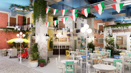 Lyon : un "village italien" g&eacute;ant va ouvrir &agrave; La Part-Dieu