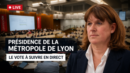 Election de la pr&eacute;sidente de la M&eacute;tropole de Lyon : suivez notre direct