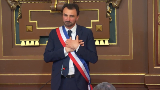 Gr&eacute;gory Doucet r&eacute;&eacute;lu maire de Lyon ce vendredi : "Coop&eacute;rer avec la M&eacute;tropole ne signifie pas s'effacer"