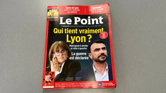 "Qui tient vraiment Lyon ?" : Le Point estime que "la guerre est d&eacute;clar&eacute;e" entre Gr&eacute;gory Doucet et V&eacute;ronique Sarselli