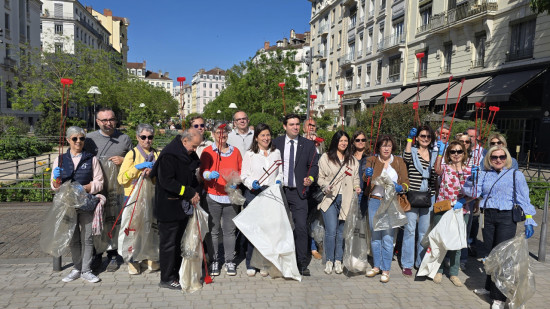 "La propret&eacute; commence par le civisme" : op&eacute;ration coup de poing dans le 6e arrondissement de Lyon