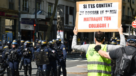 Entre 6500 et 12 000 manifestants pour le 1er mai &agrave; Lyon : des black blocs peu nombreux, des revendications fortes