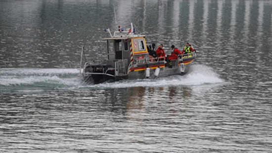Lyon : les pompiers rep&ecirc;chent le corps d&rsquo;un homme dans le Rh&ocirc;ne