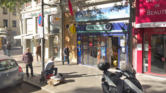 Lyon 2e : braquage &eacute;clair dans un bureau de tabac, le suspect imm&eacute;diatement interpell&eacute;