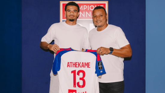 OL : Zachary Athekame pr&ecirc;t&eacute; jusqu&rsquo;au 30 juin 2027