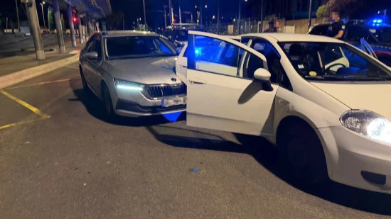 V&eacute;nissieux : roue crev&eacute;e, il continue sa fuite et percute deux fois les policiers
