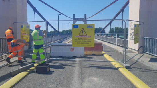 Pont de Condrieu : la d&eacute;viation de la canalisation de propyl&egrave;ne est termin&eacute;e