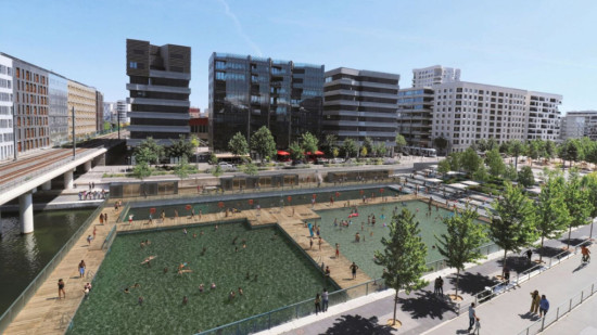 Baignade à Confluence : "une réponse concrète à l’adaptation de notre ville au changement climatique", estime Grégory Doucet Baignade à Confluence : "une réponse concrète à l’adaptation de notre ville au changement climatique", estime Grégory Doucet
