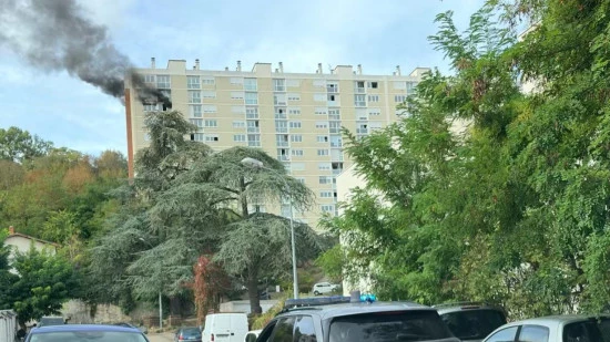 Lyon : un incendie se d&eacute;clare dans un immeuble du 9e arrondissement