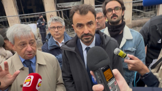 Violences du 17 octobre &agrave; Lyon :  "Hier, j&rsquo;ai eu peur, j&rsquo;&eacute;tais angoiss&eacute;", reconna&icirc;t Gr&eacute;gory Doucet