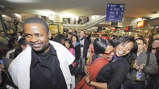 Guilherme Azanga est rentré à Lyon vendredi après-midi