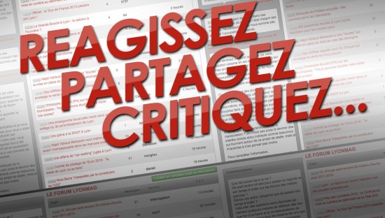 Une question, un coup de gueule ? Rejoignez le forum de LyonMag