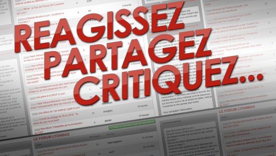 Une question, un coup de gueule ? Rejoignez le forum de LyonMag