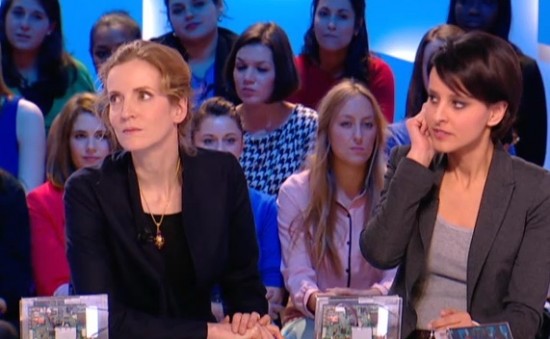 Parité : Echange d'amabilités entre NKM et NVB sur fond de législatives