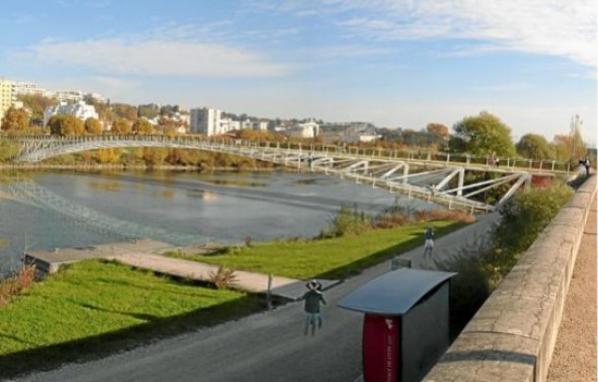 Une nouvelle passerelle à Lyon