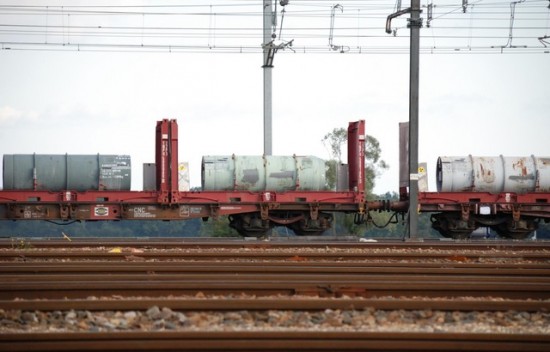 Un train contenant des déchets radioactifs va s'arrêter plusieurs heures dans l'Ain