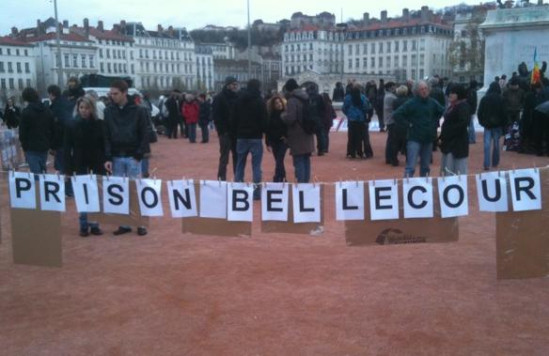 Bellecour: ils ont dénoncé la "souricière"