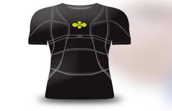 Un tee-shirt ayant le rôle de coach sportif créé par une entreprise lyonnaise