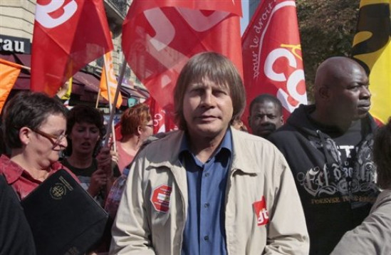 Bernard Thibault à Lyon le 31 août