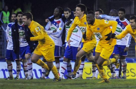 Mauvaise coupe pour l’OL Mauvaise coupe pour l’OL