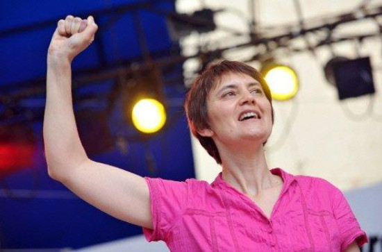 Nathalie Arthaud veut exister à l'ombre de Mélenchon