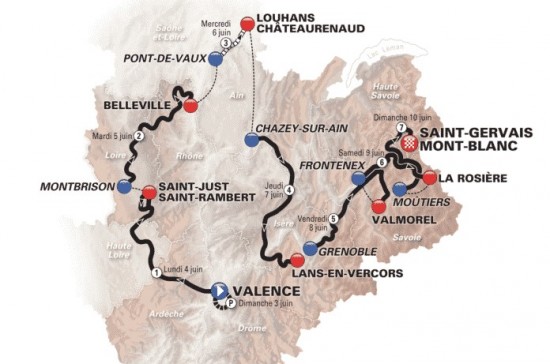 Le Critérium du Dauphiné 2018 fera étape dans le Rhône Le Critérium du Dauphiné 2018 fera étape dans le Rhône