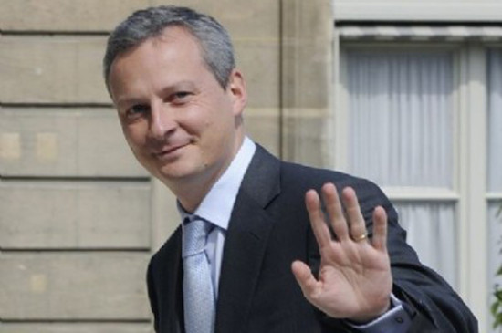 Bruno Le Maire en déplacement à Lyon le 11 décembre