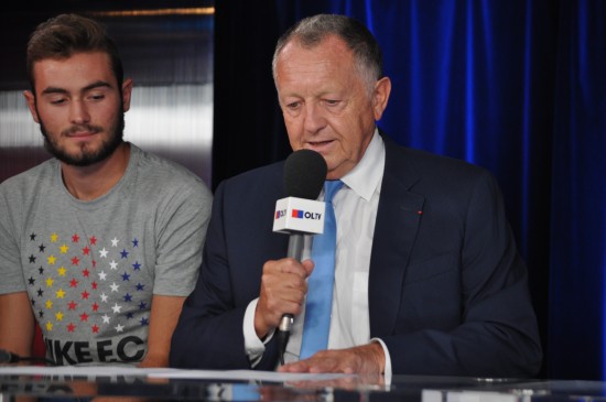 Jean-Michel Aulas satisfait de la vente de Martial à Manchester United