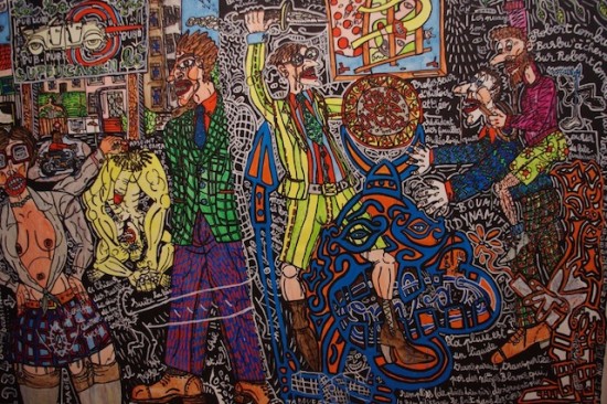 20 000 spectateurs en mois d’un mois pour Robert Combas à Lyon