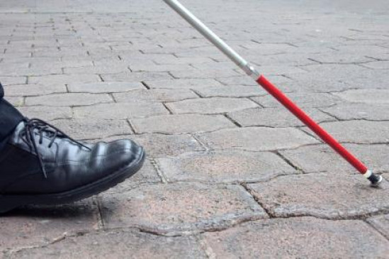 Lyon : les aveugles et les malvoyants dans la rue pour une marche militante et éducative