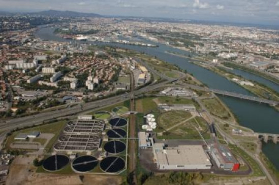 Une grève à la station d'épuration de Pierre-Bénite