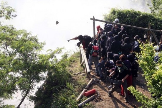 Nouveaux incidents sur le chantier de la ligne TGV Lyon-Turin